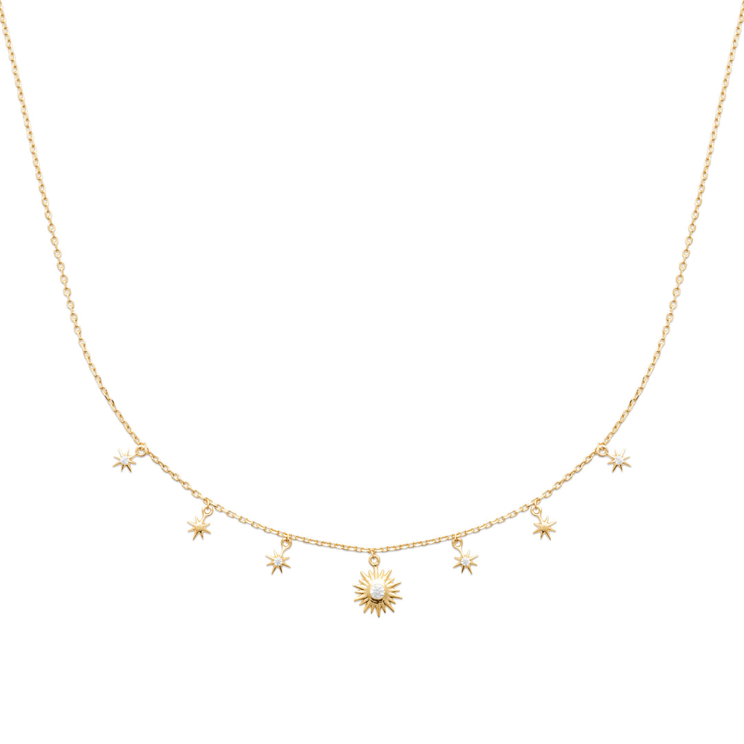 Collier Plaqué or & OZ Zon