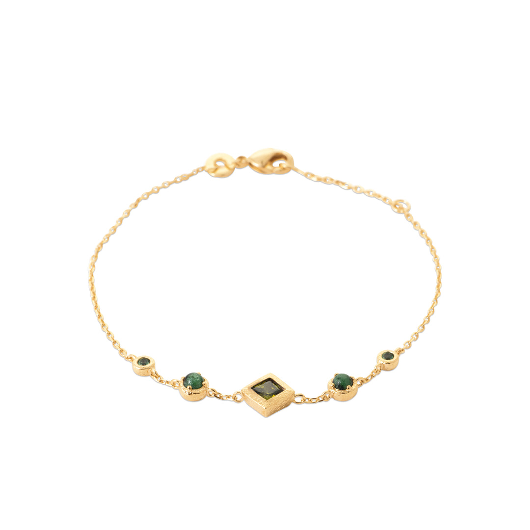 Bracelet Plaqué or & Oz Estrella