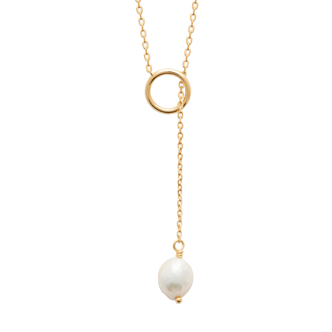 Collier Plaqué or bijou dos Calliope