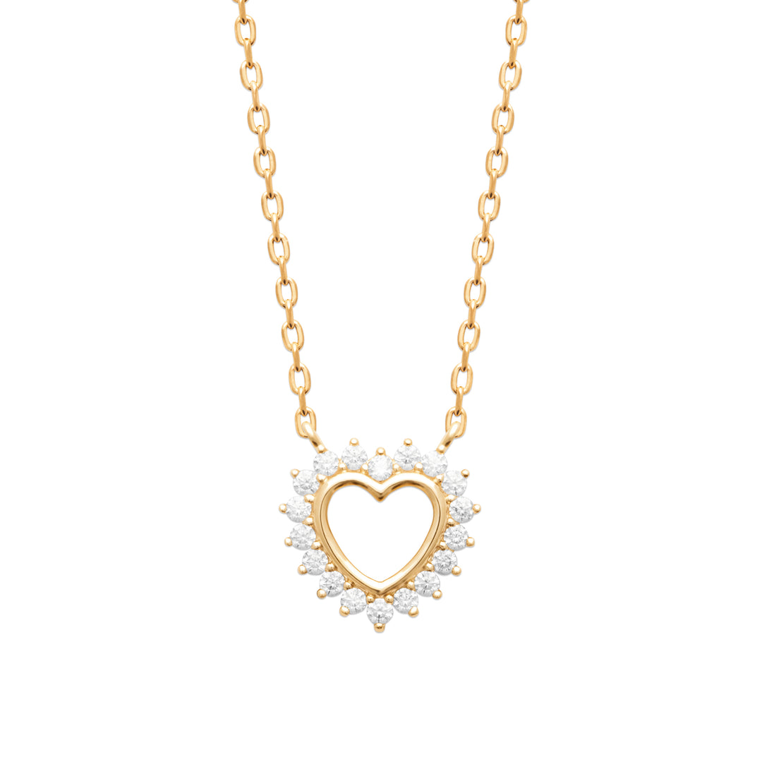 Collier Plaqué or et OZ Cupido