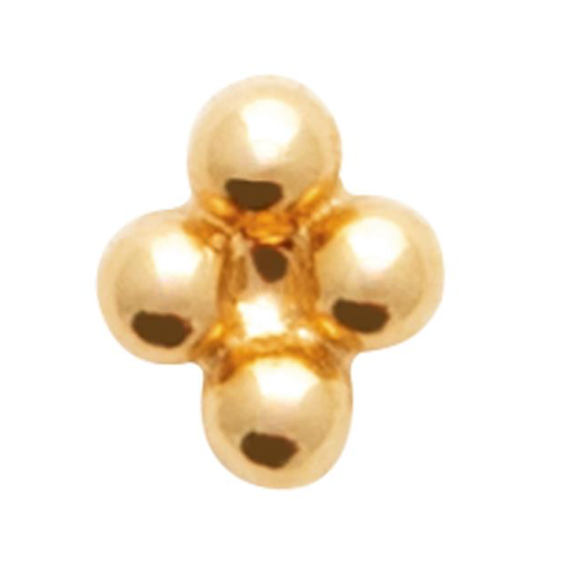 Piercing Plaqué or Tige Titane Mélea