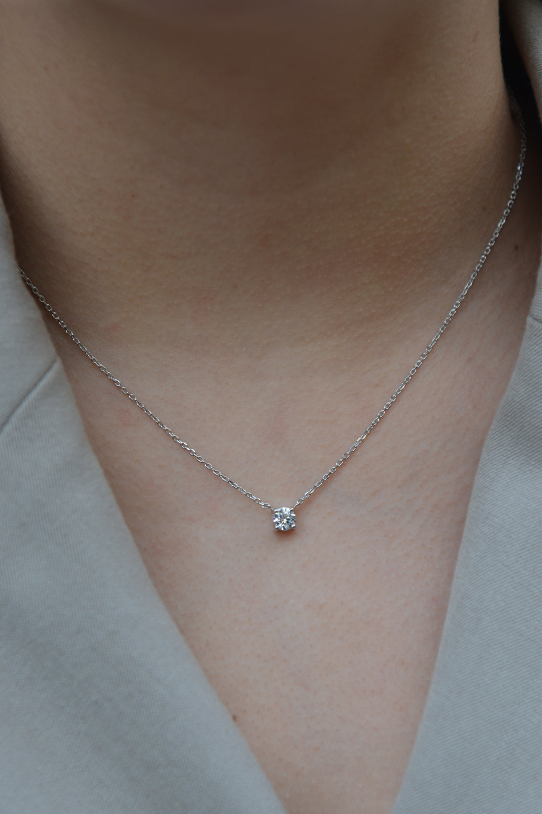 Collier Argent 925 & OZ Liya