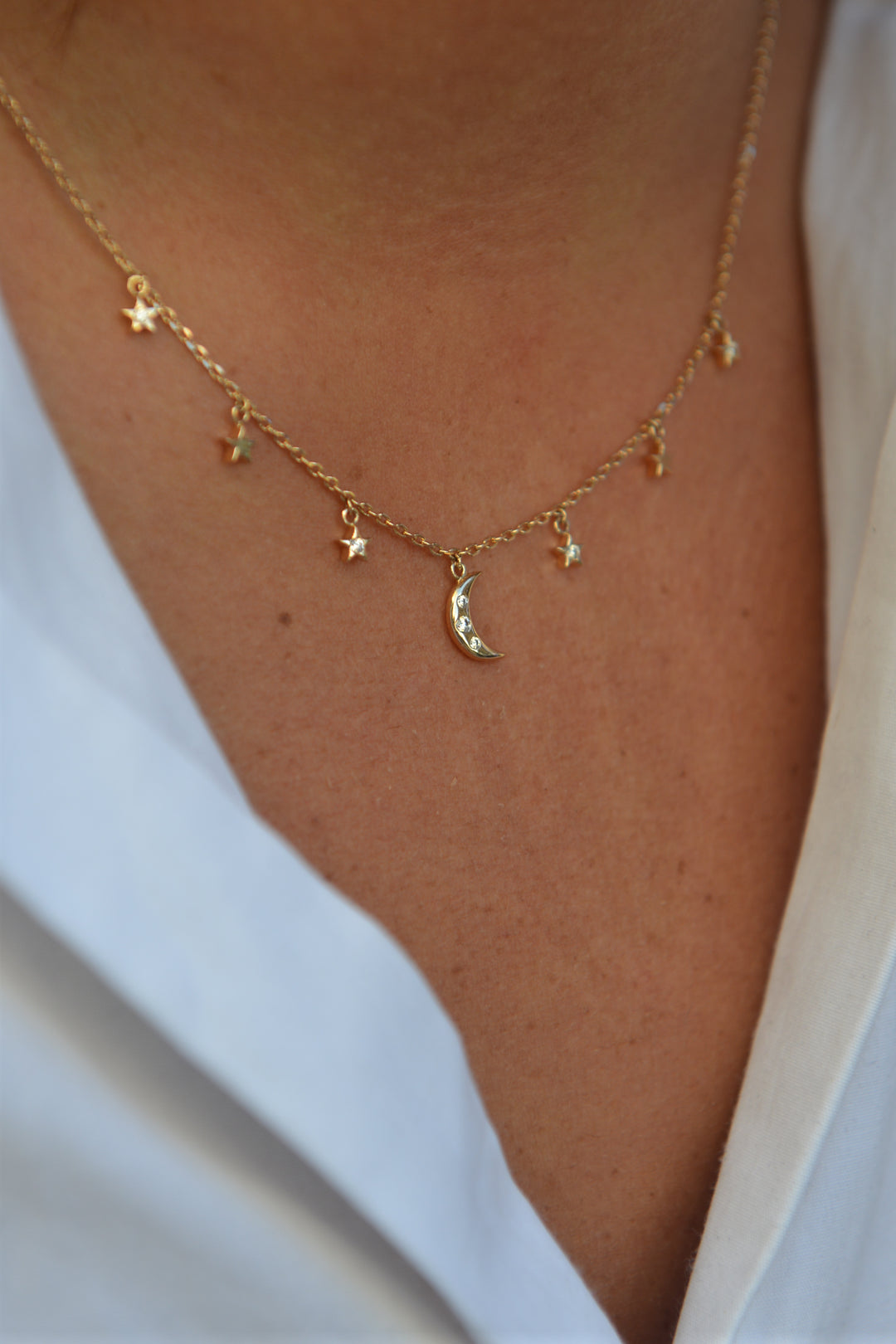 Collier Plaqué or & OZ Eterna