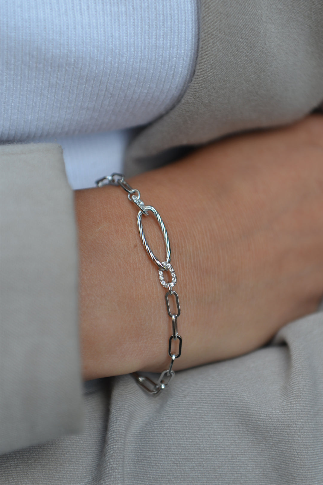 Bracelet Argent 925 & OZ Reem