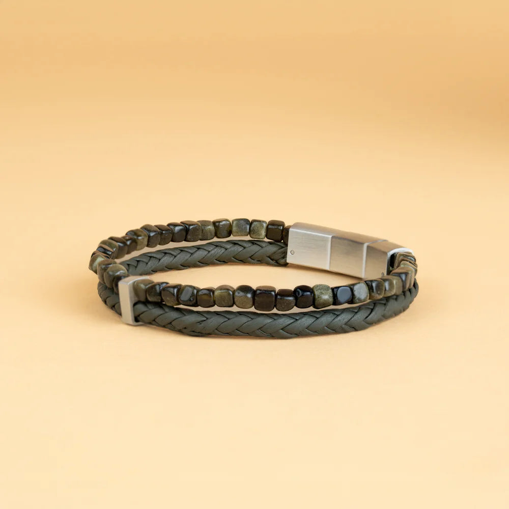 Bracelet Gemini Double Green O38ML
