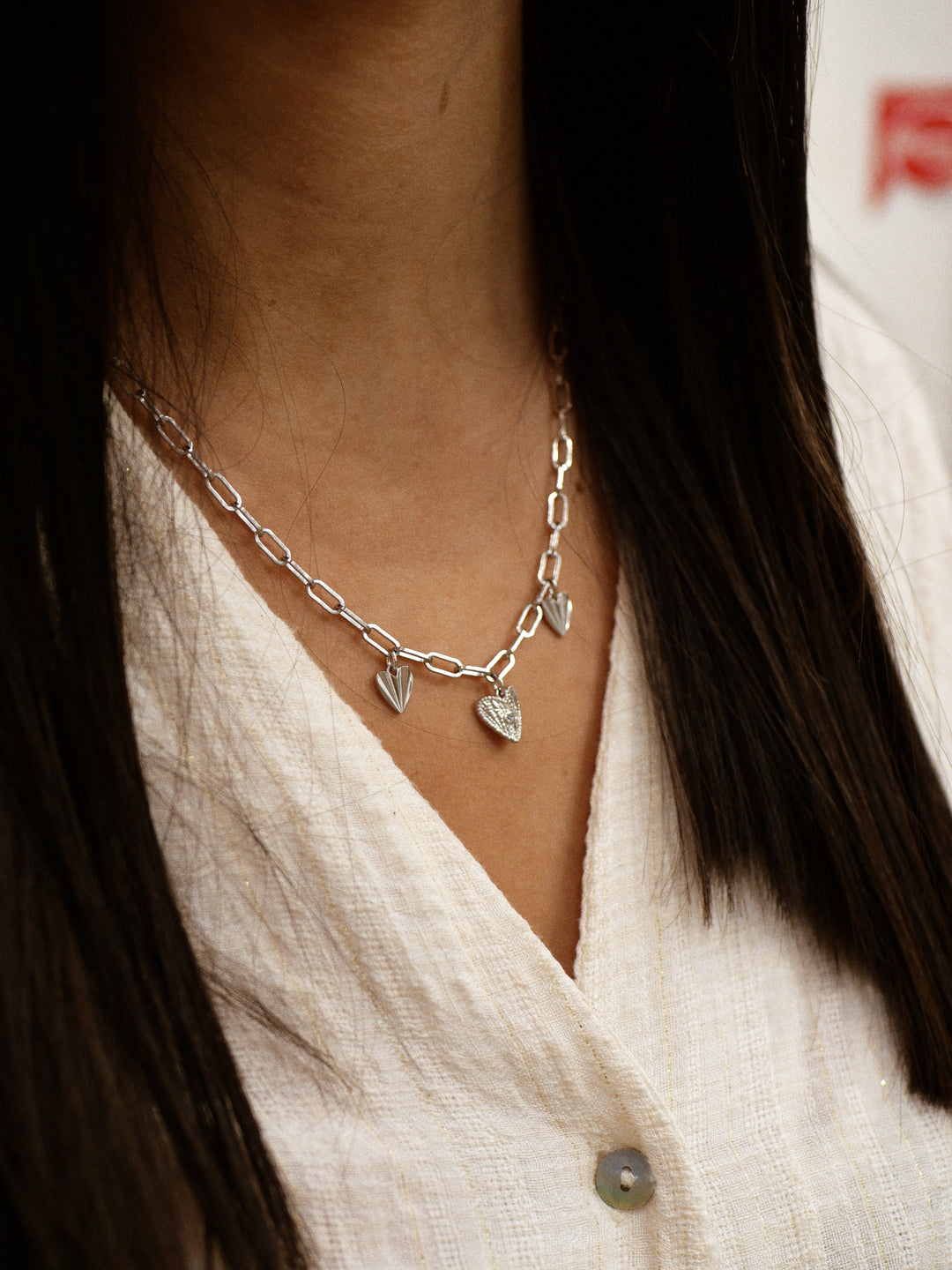Collier Argent 925 Idylle Saunier