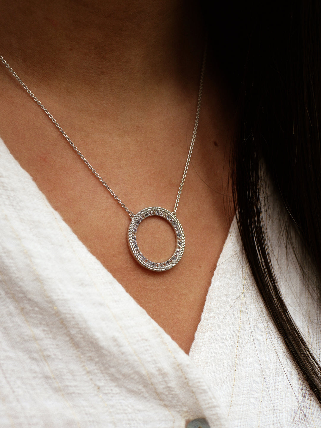 Collier Argent 925 & Oz Cordelle Saunier