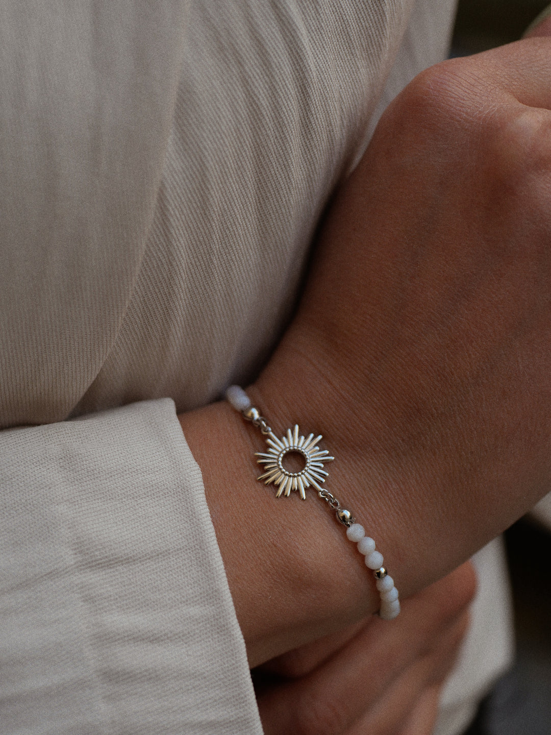 Bracelet Argent 925 & Nacre Solstice