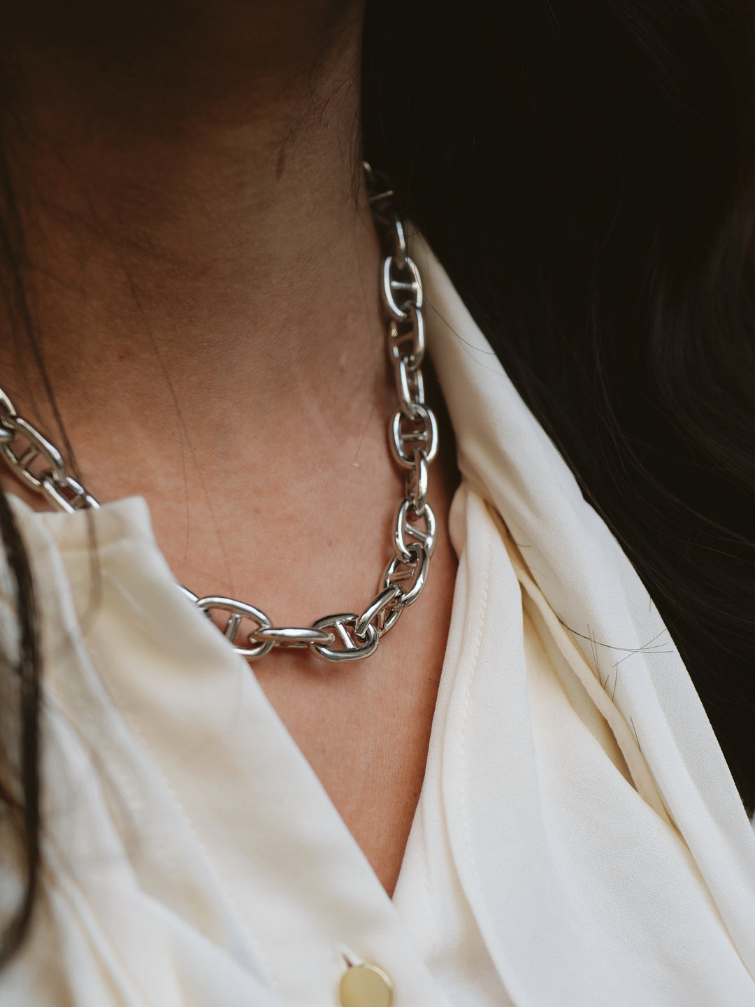 Collier Argent 925 maille Marine Sandro