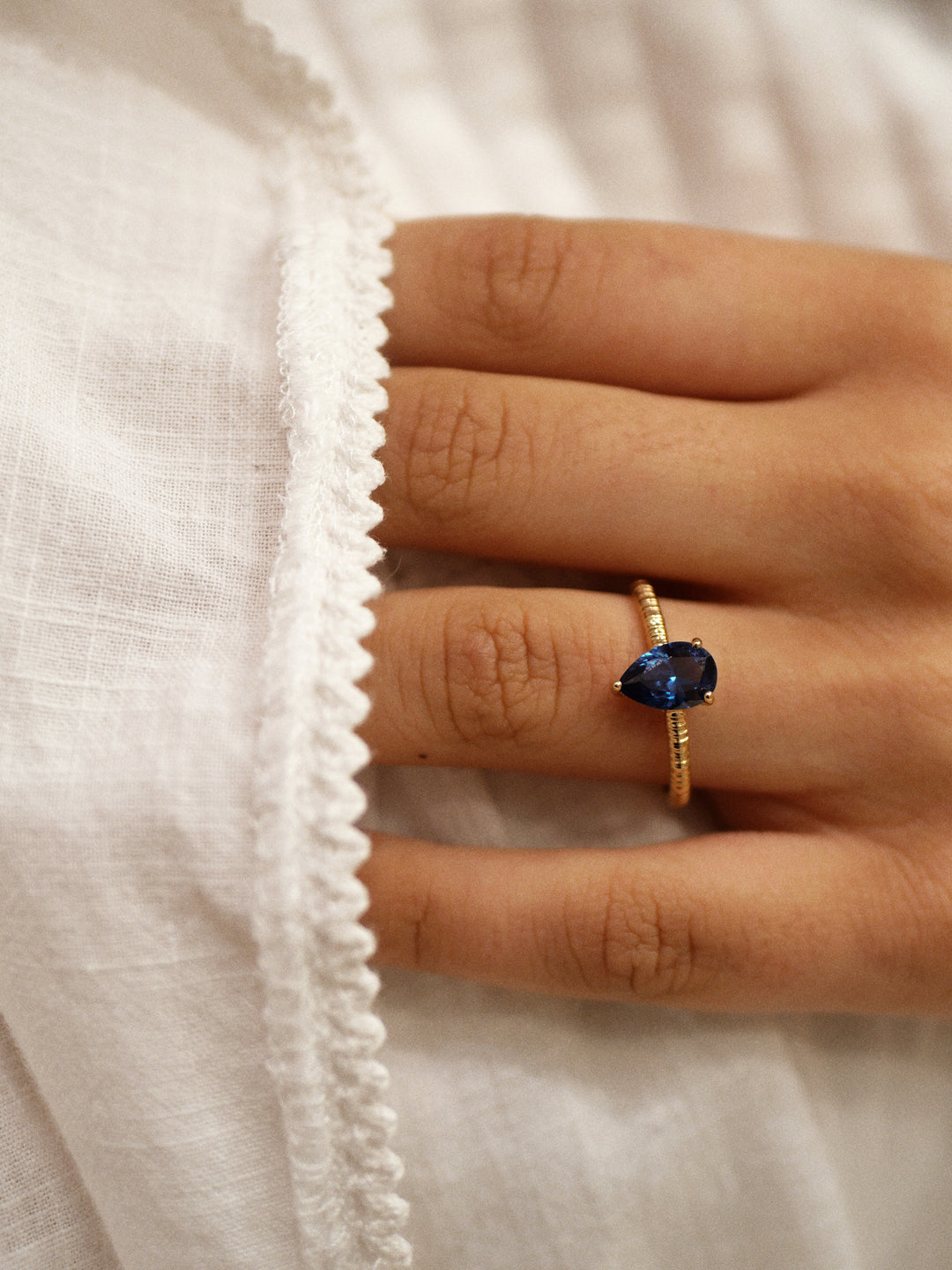 Bague plaqué or & OZ Roma