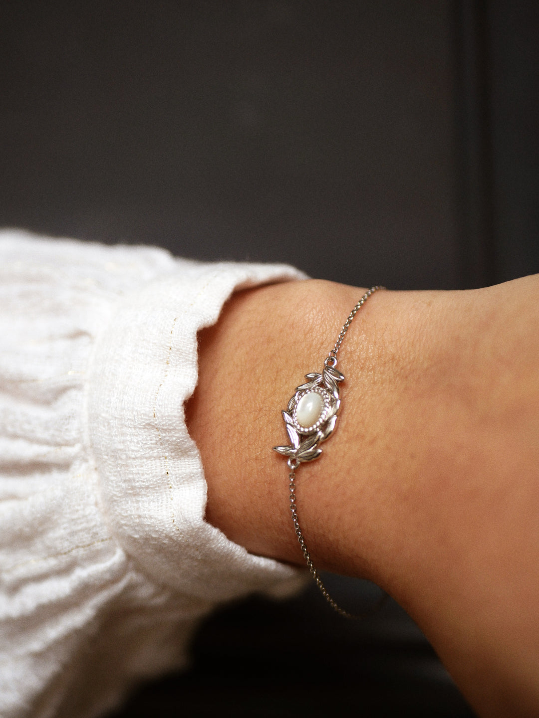 Bracelet Argent 925 & Nacre Victoire