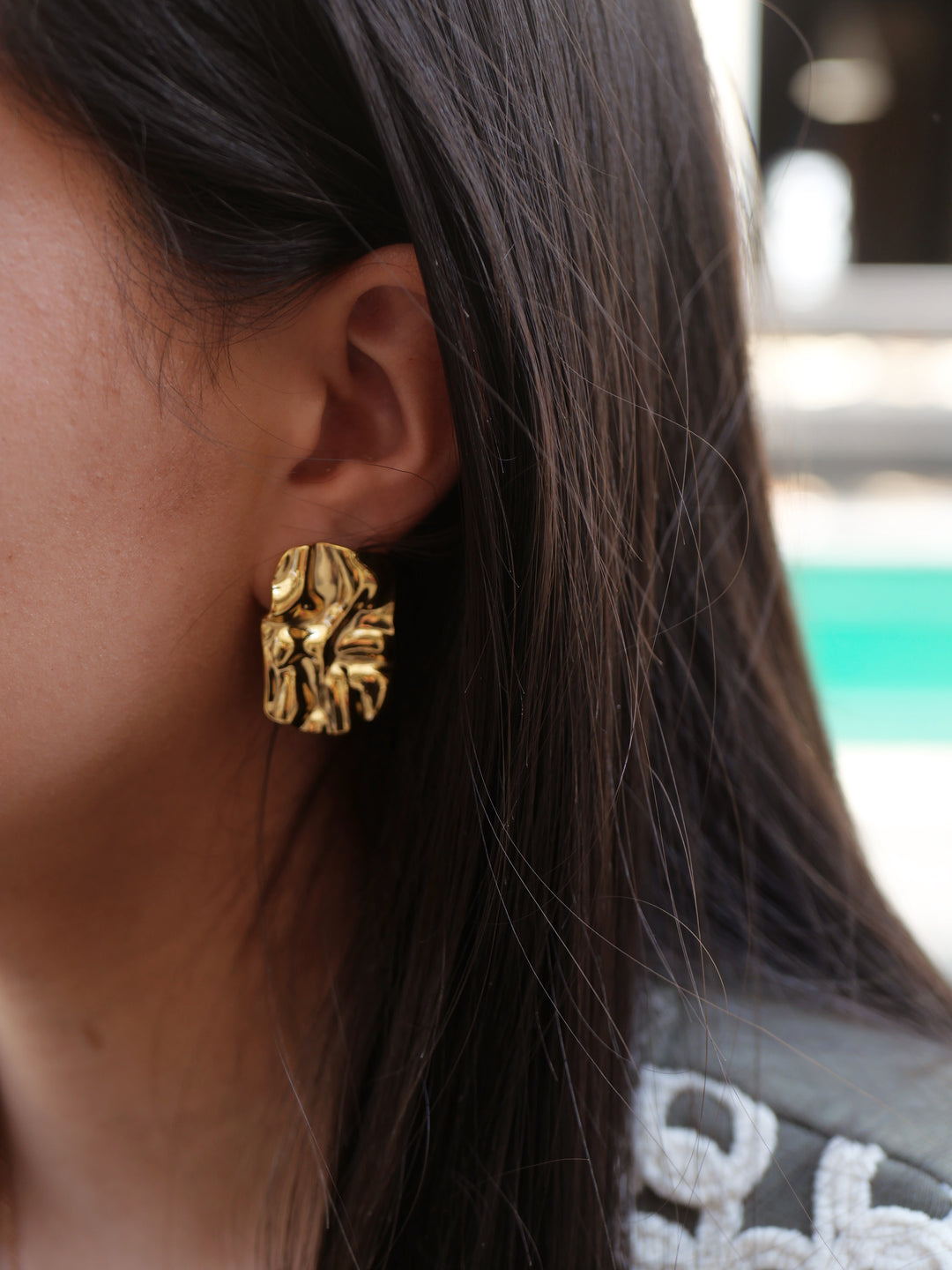 Boucles d'oreilles Acier inoxydable doré Sibel