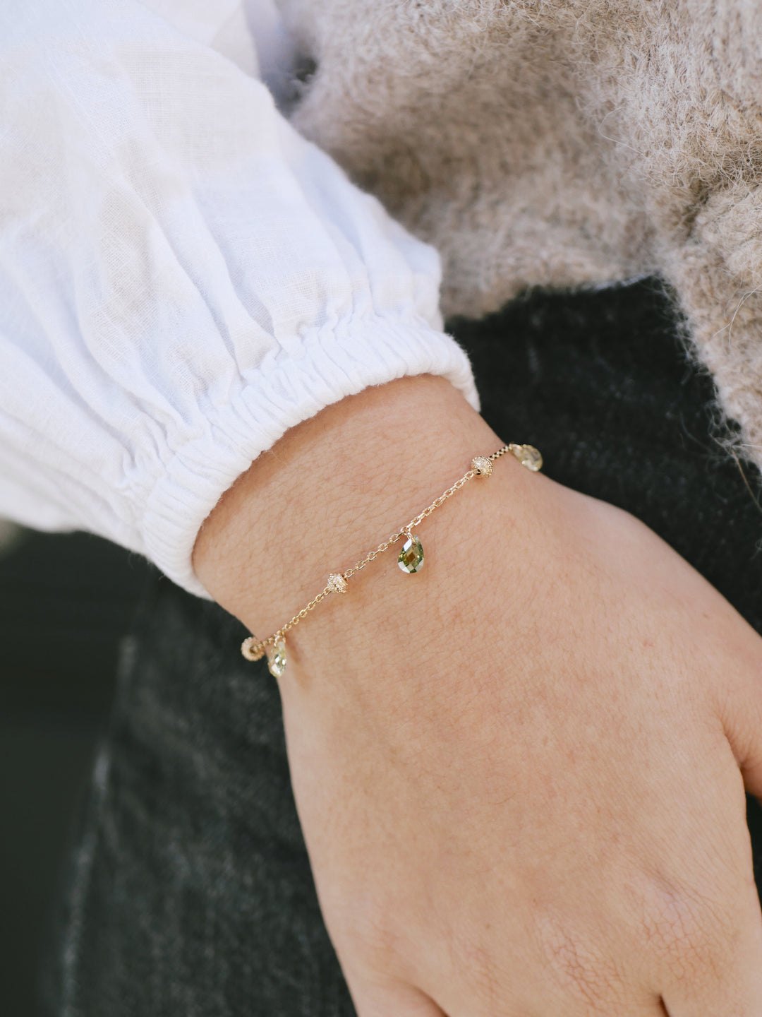 Bracelet Plaqué or & Oz Miroë