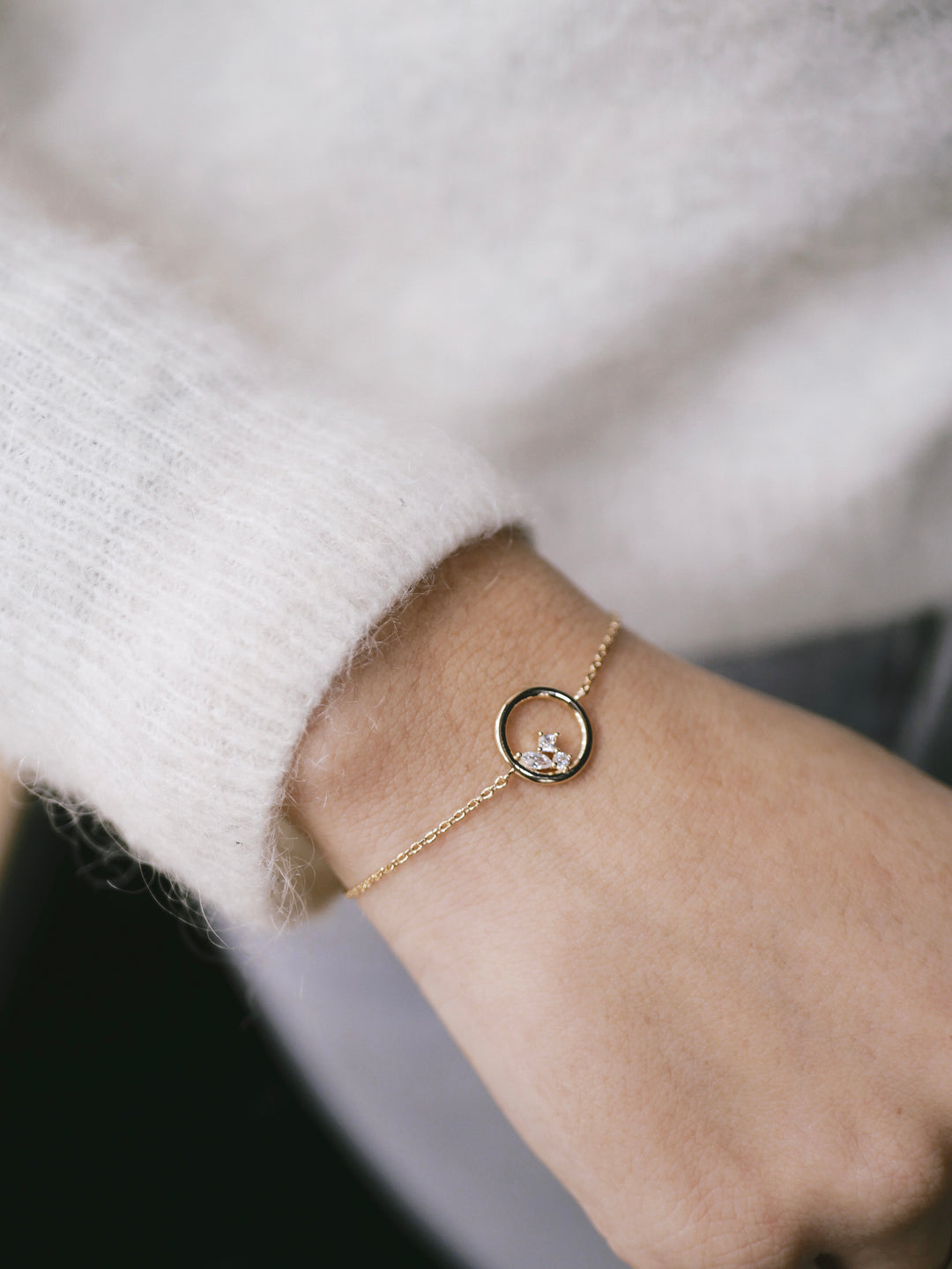 Bracelet Plaqué or & Oz Oprah