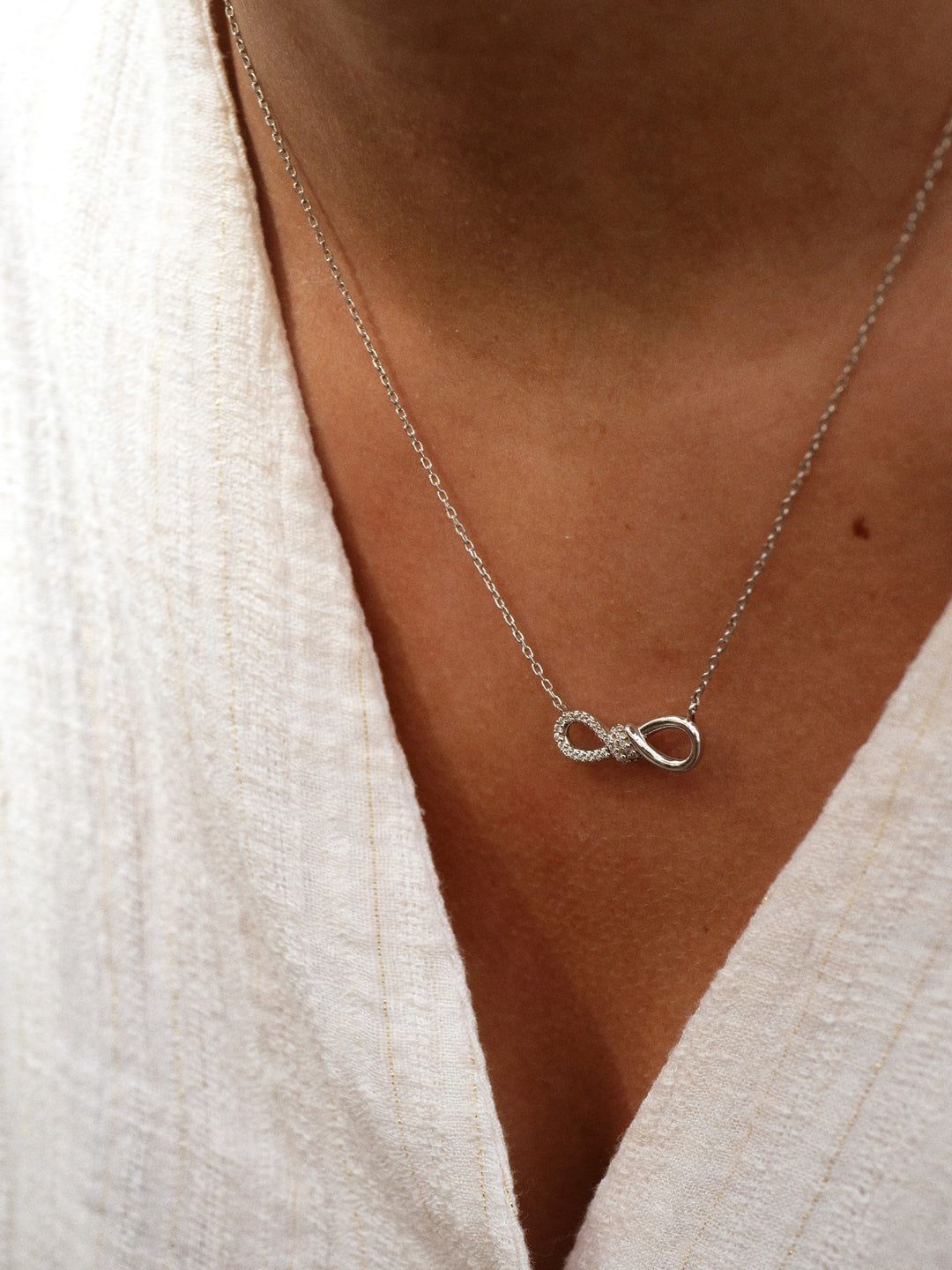 Collier Argent 925 & Oz Endless