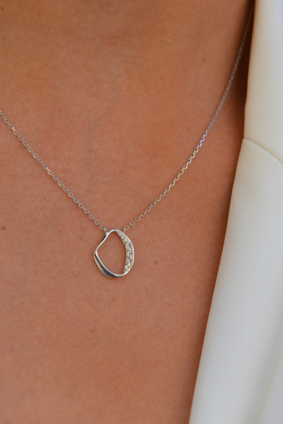 Collier Argent 925 & OZ Belle