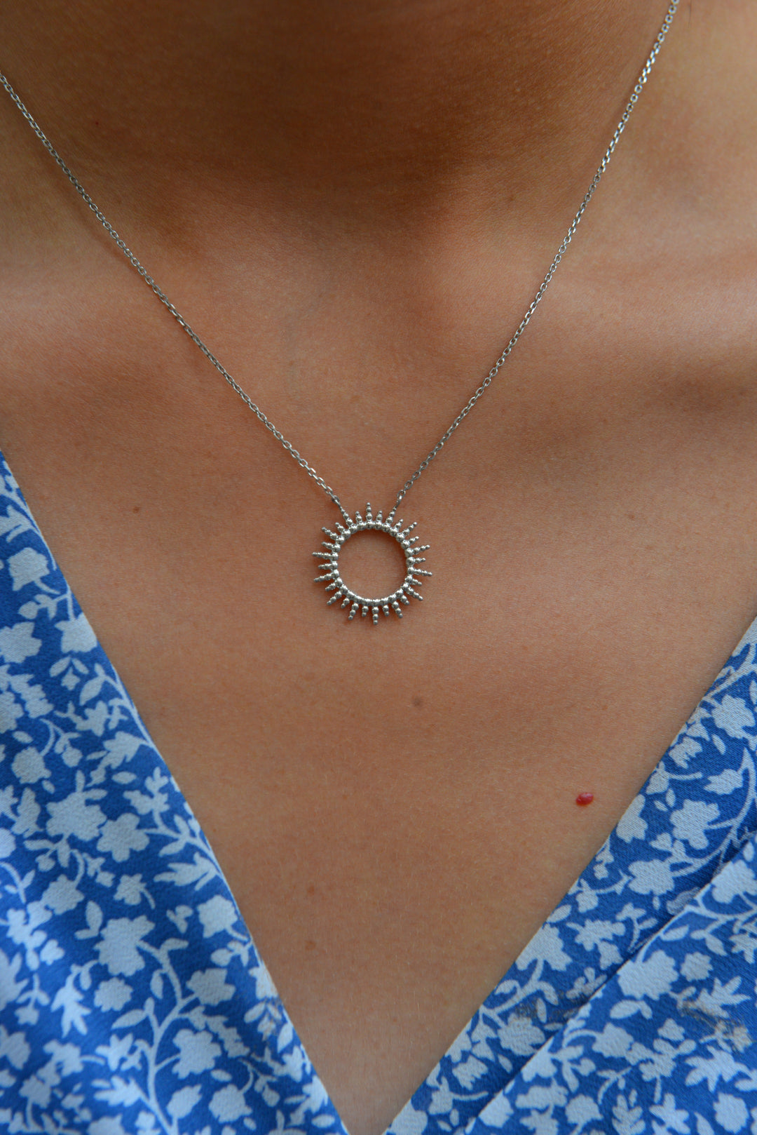 Collier Argent 925 Hélios