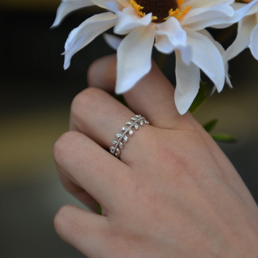 Bague Argent 925 Laurier & OZ Jade