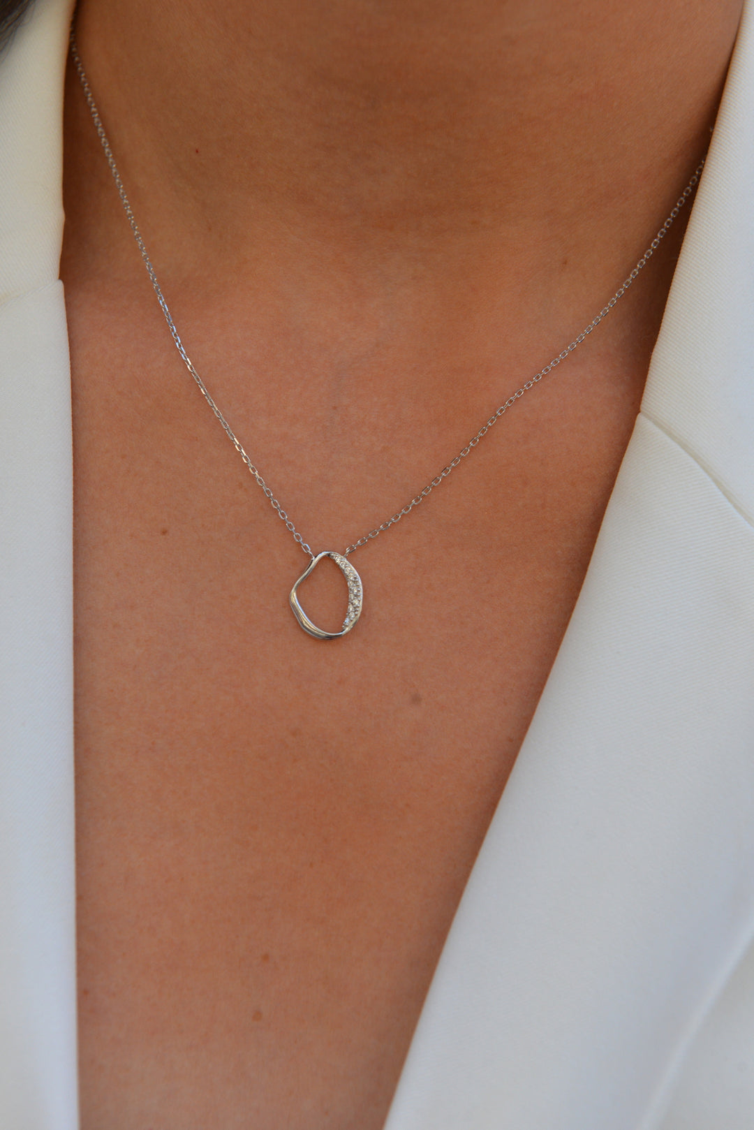 Collier Argent 925 & OZ Belle