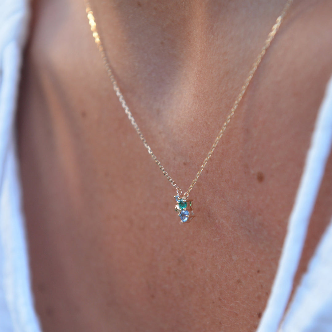 Collier Plaqué or & OZ Maravillas