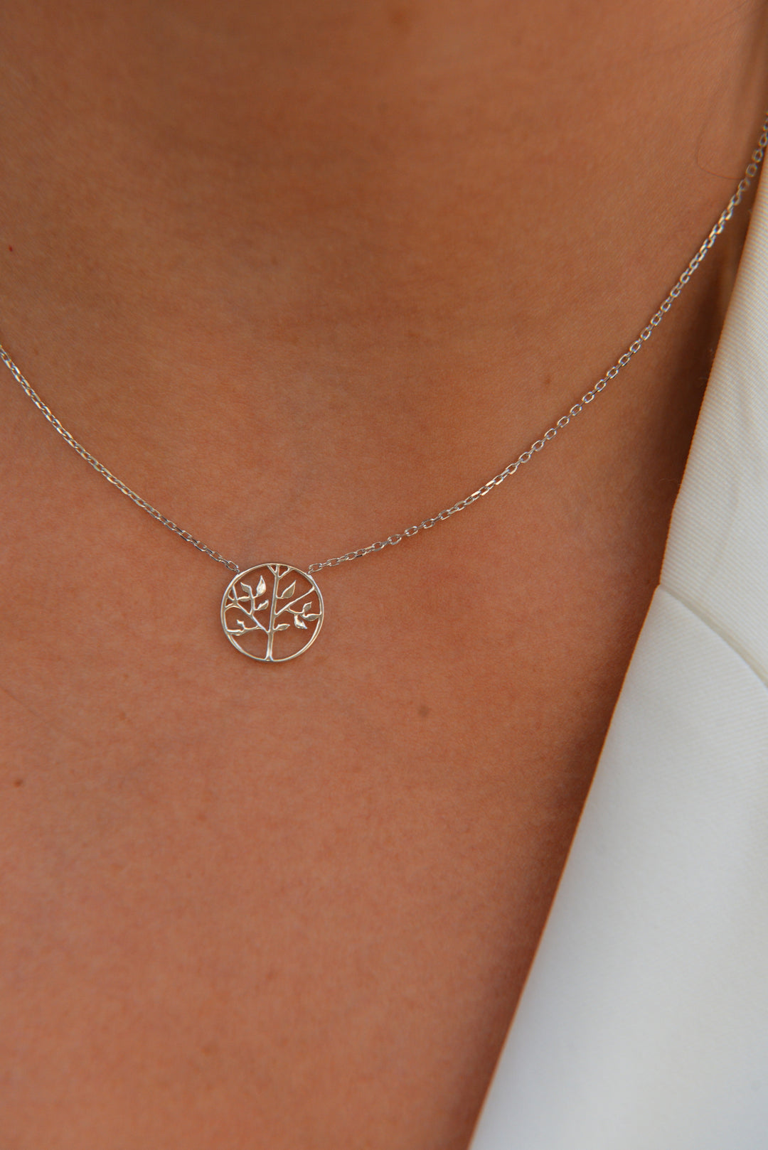 Collier Argent 925 arbre de vie Viva