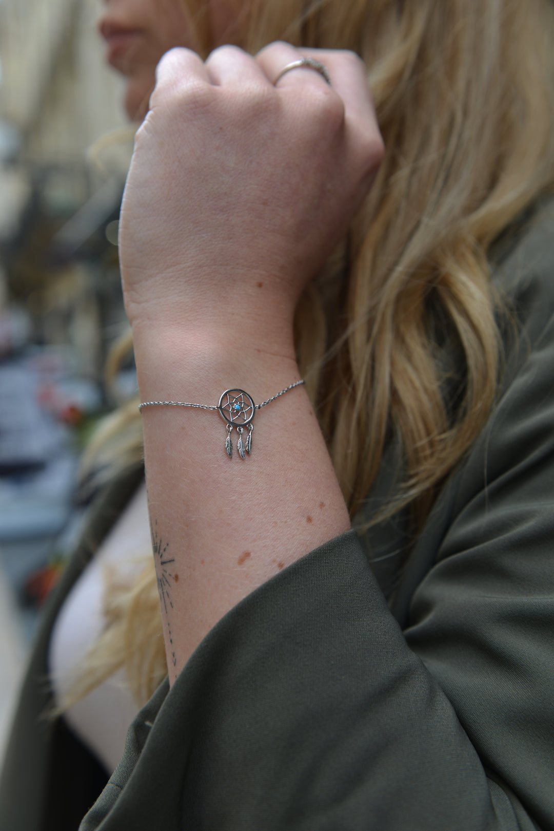 Bracelet Argent 925 attrape rêve Dream