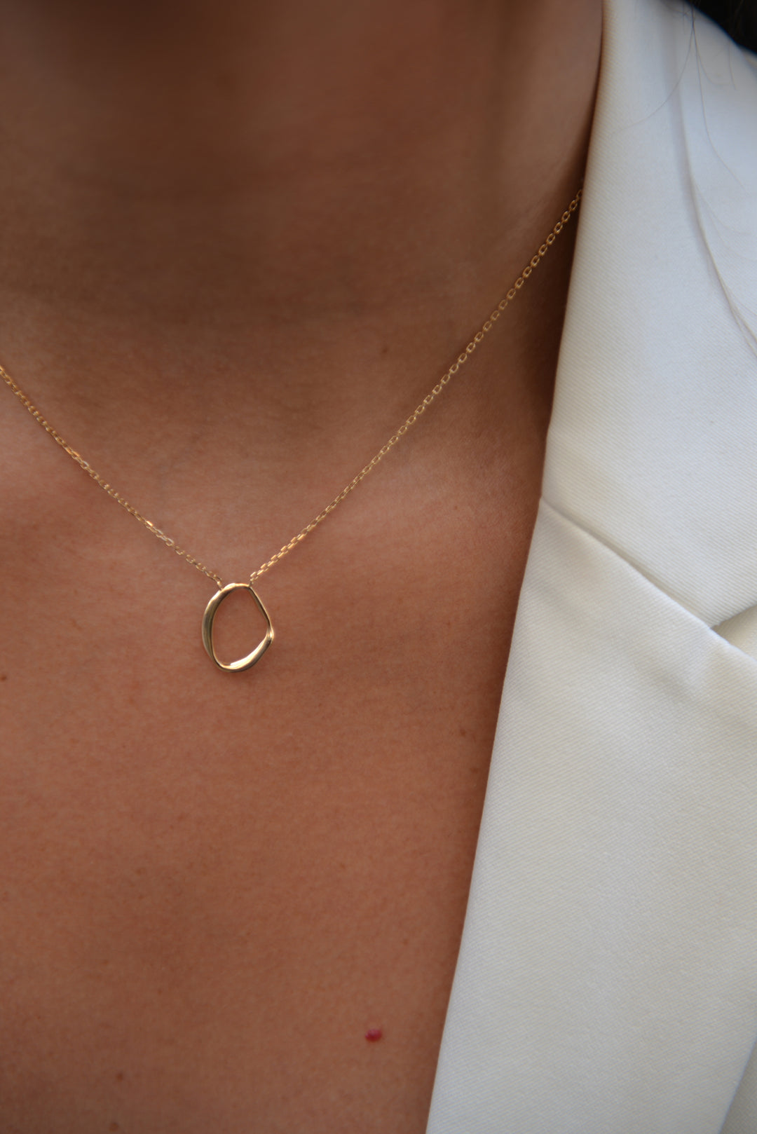 Collier Plaqué or Belle