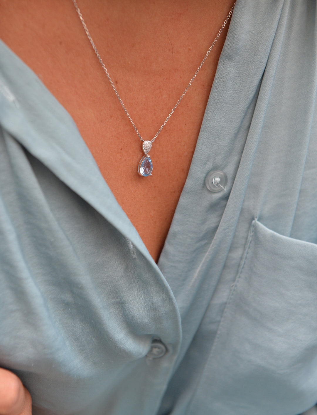 Collier Argent 925 & OZ Juni