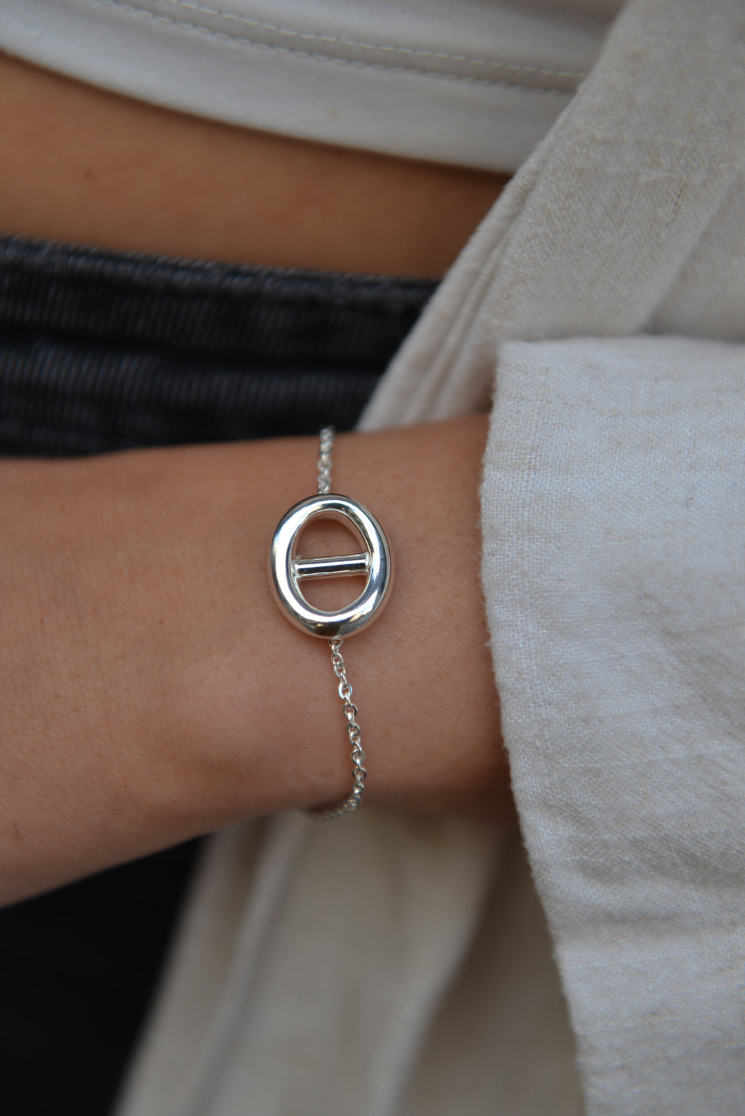 Bracelet Argent 925 en maille marine Texas