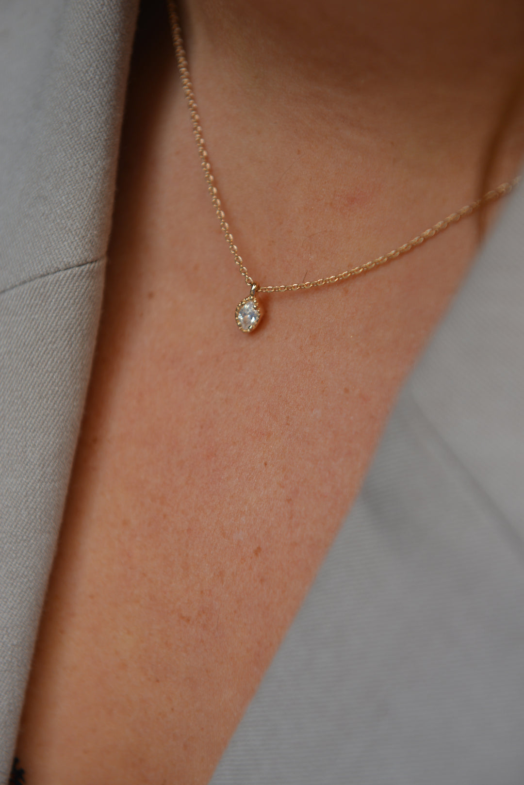 Collier Plaqué or & Oz Alix