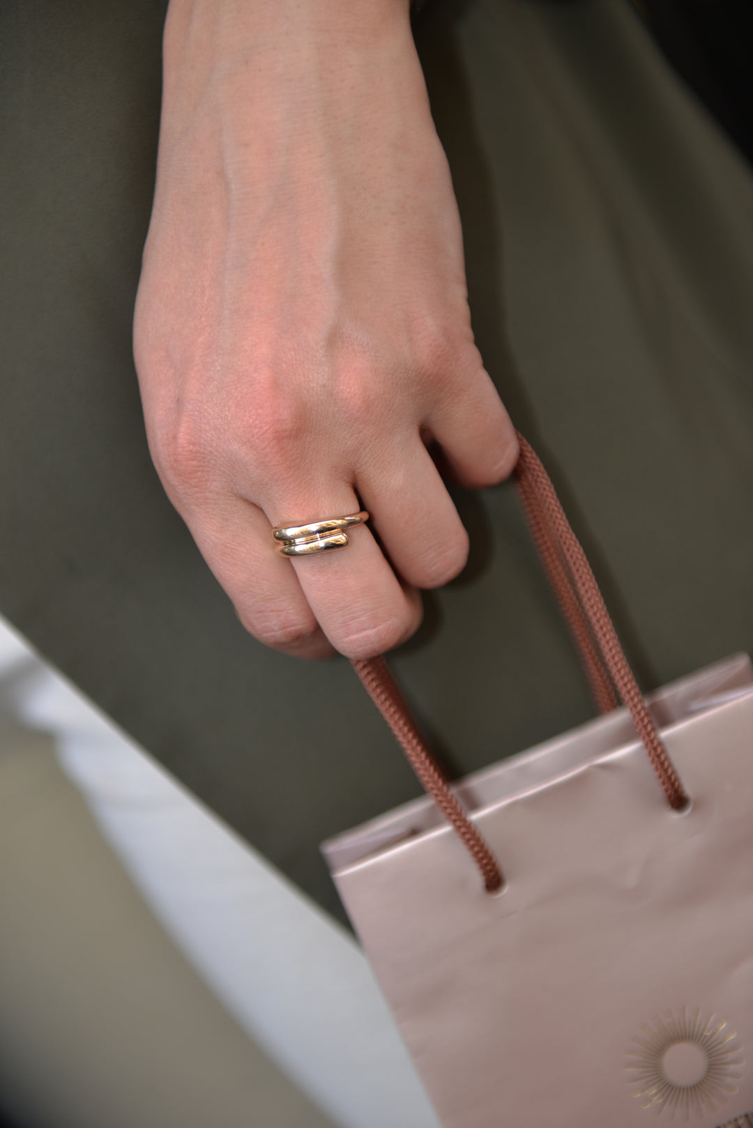 Bague Plaqué Or Taylor
