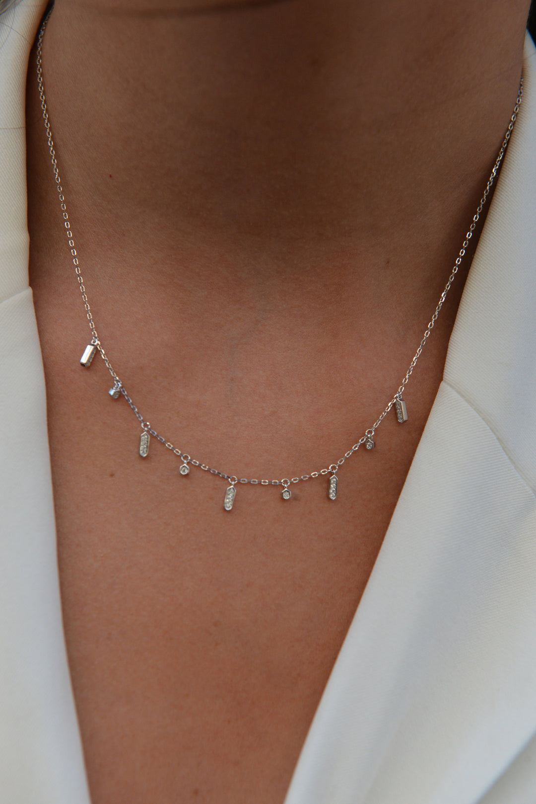 Collier Argent 925 & Oz Mona