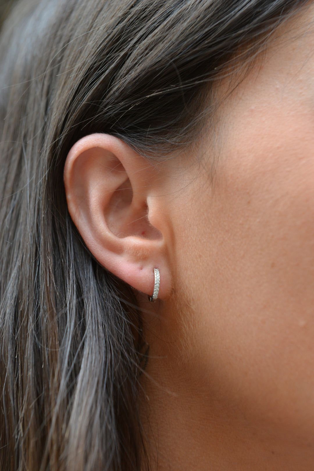 Boucles d'oreilles Argent 925 créoles & OZ Kora