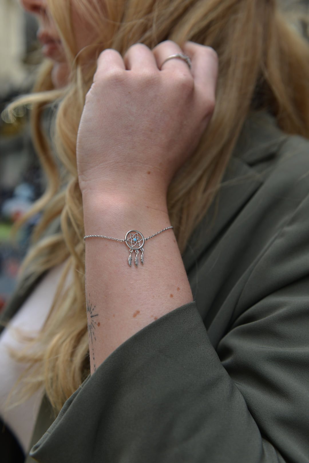 Bracelet Argent 925 attrape rêve Dream