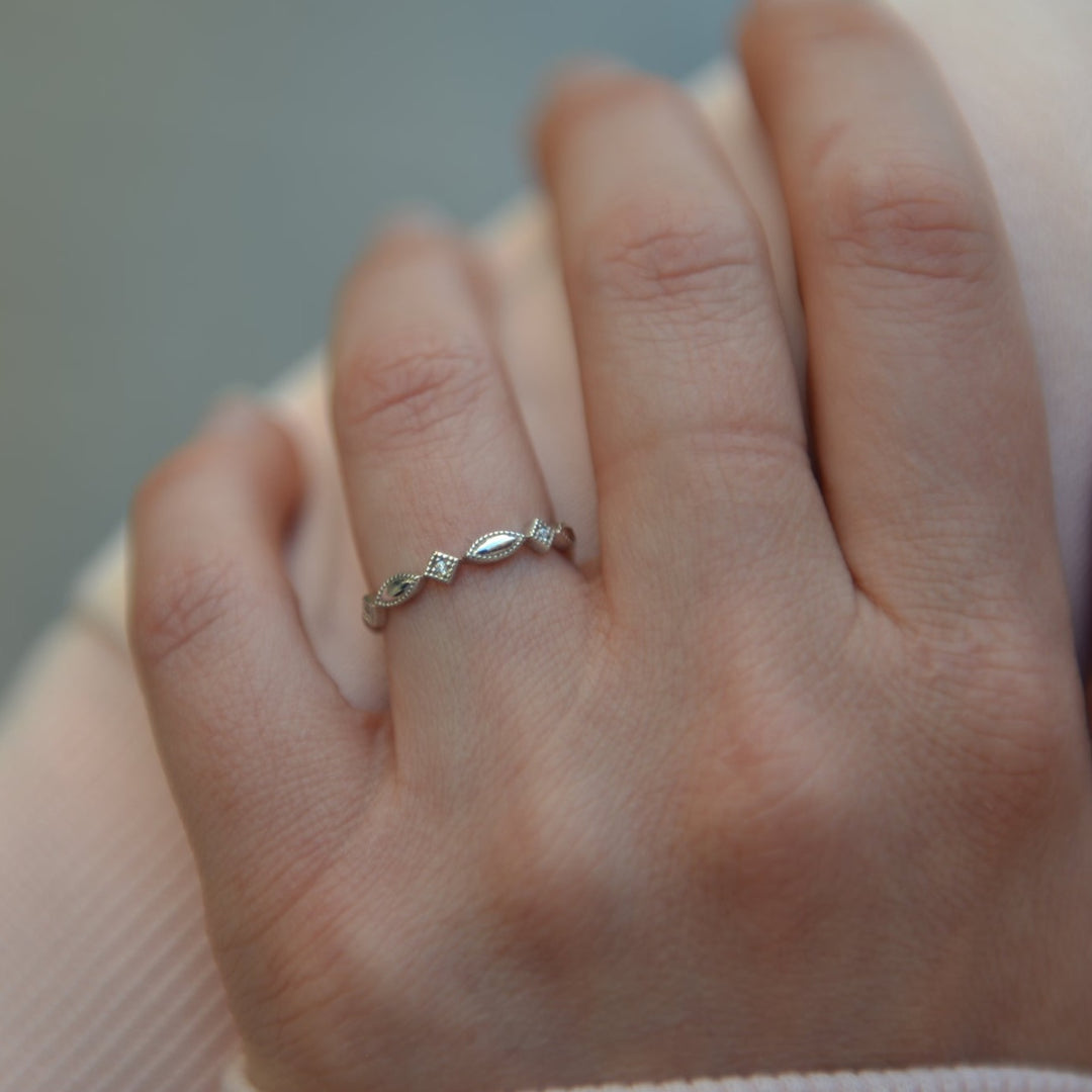 Bague Argent 925 & OZ Rosita