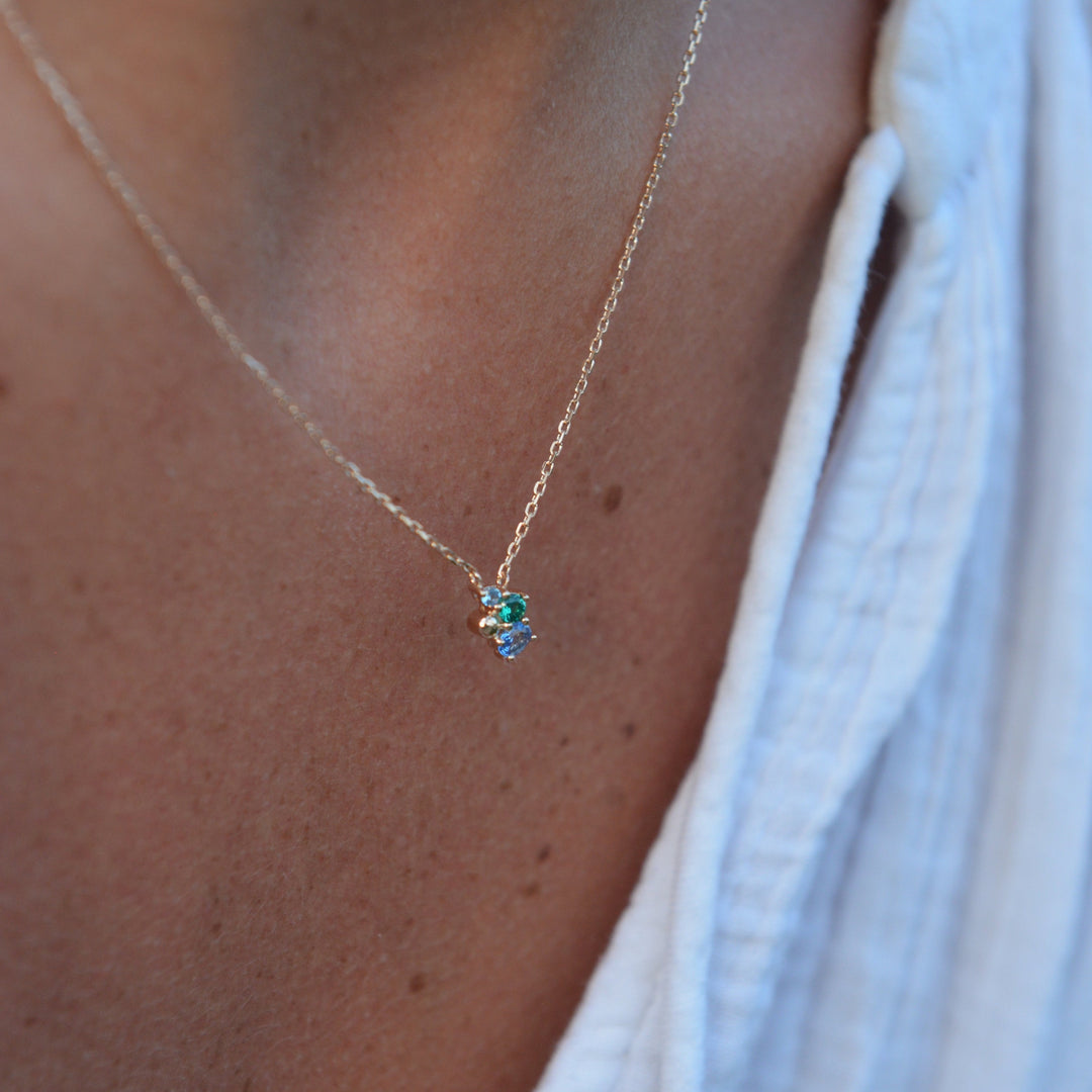 Collier Plaqué or & OZ Maravillas