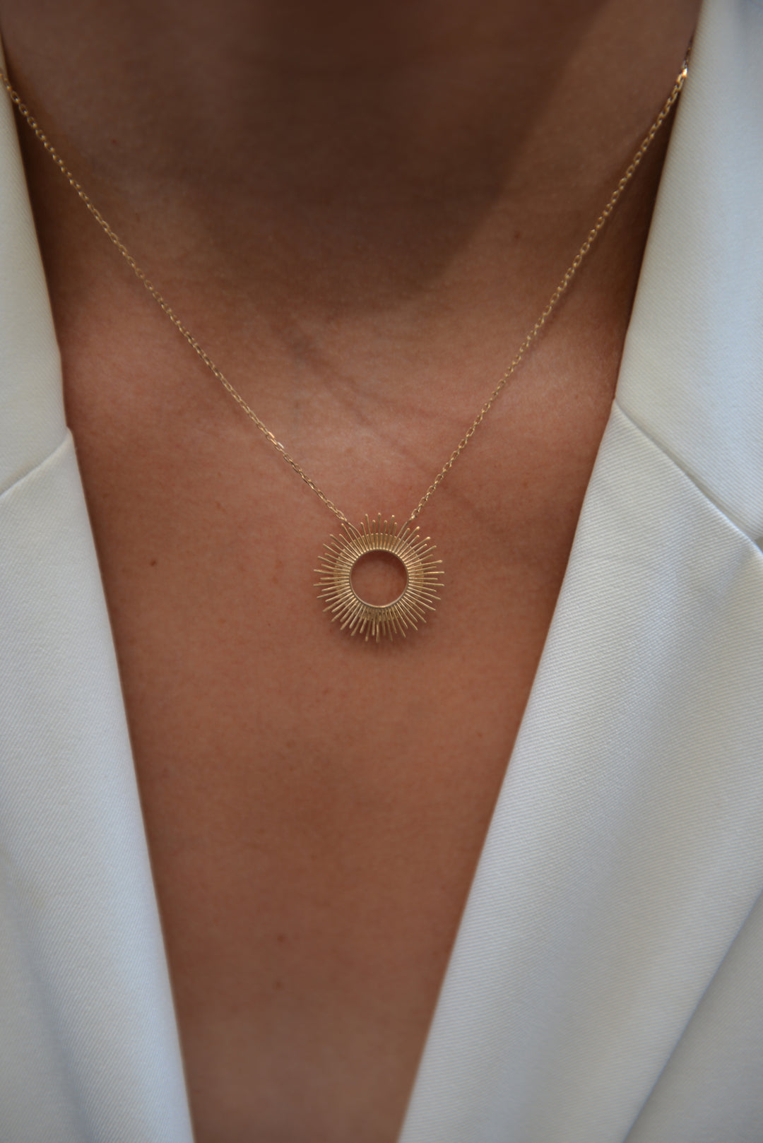 Collier Plaqué Or Amatera