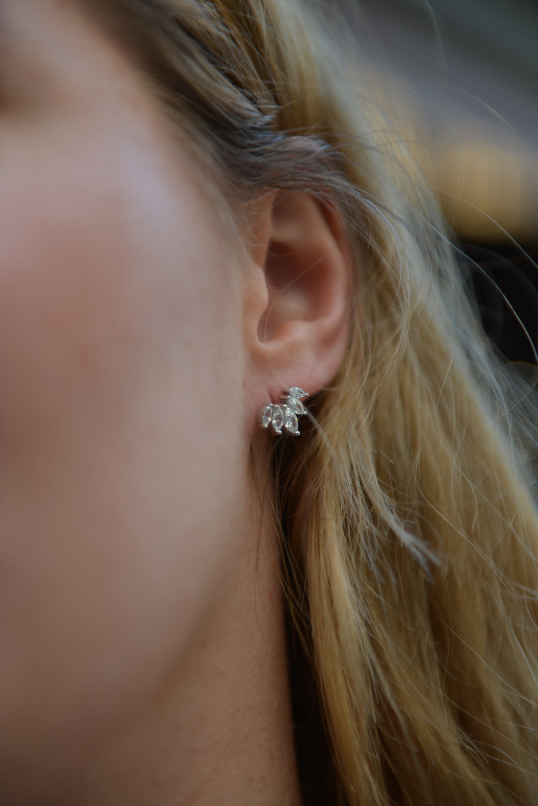 Boucles d'oreilles Argent 925 puces Béatriz