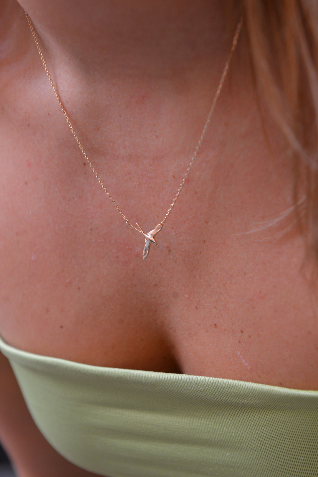 Collier Plaqué or Akari