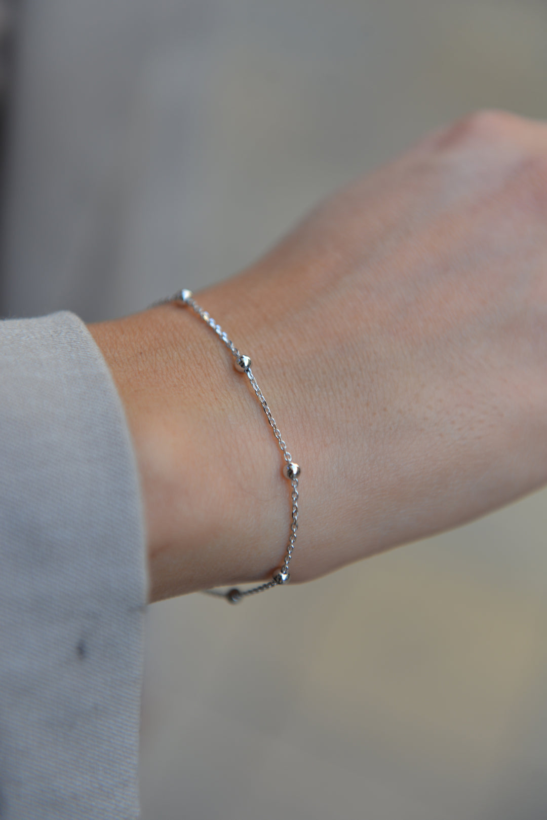 Bracelet Argent 925 Boule Gisèle