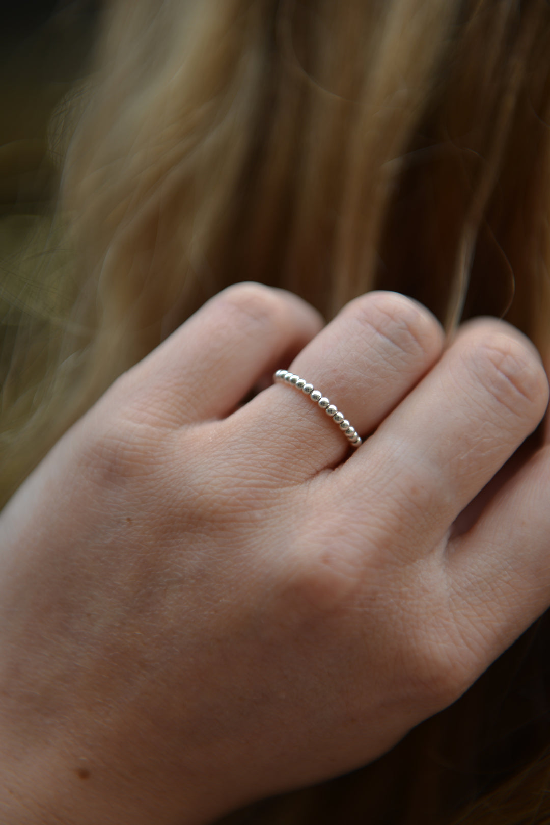 Bague Argent 925 perles Soly