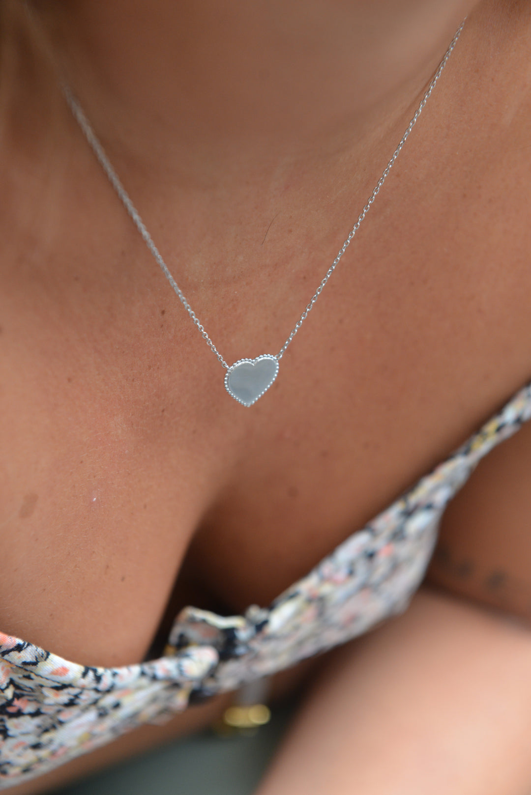 Collier Argent 925 Cœur