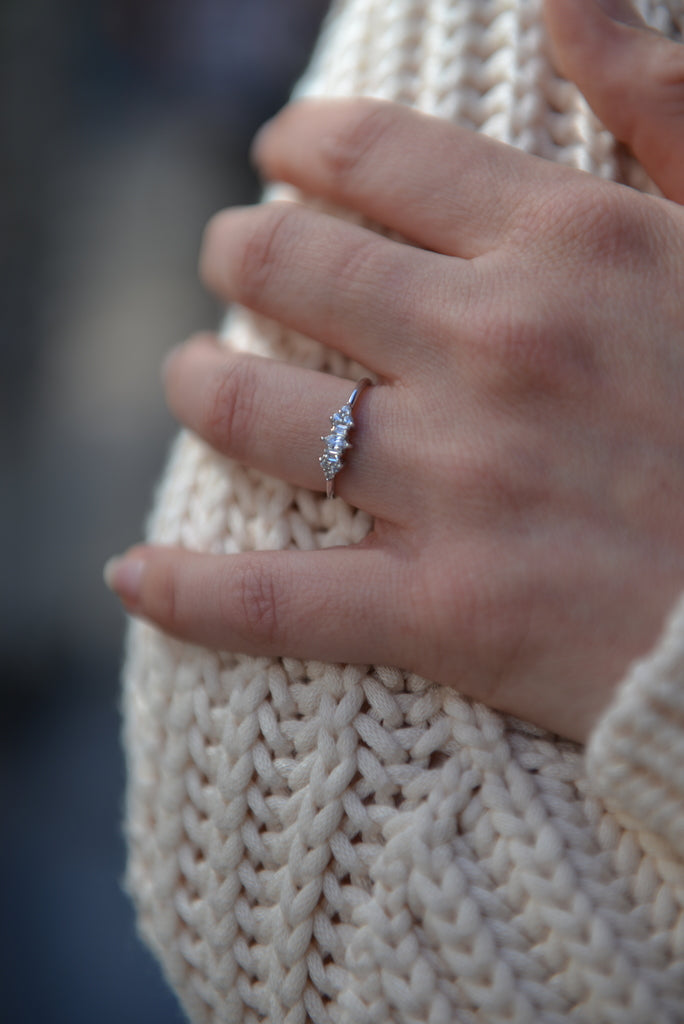 Bague Argent 925 & OZ Ora