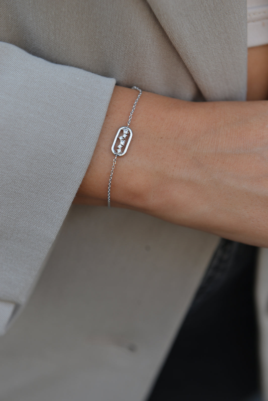 Bracelet argent et Oz Millenia