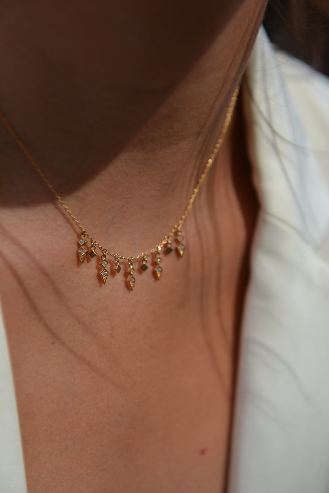 Collier Plaqué Or & OZ Lily