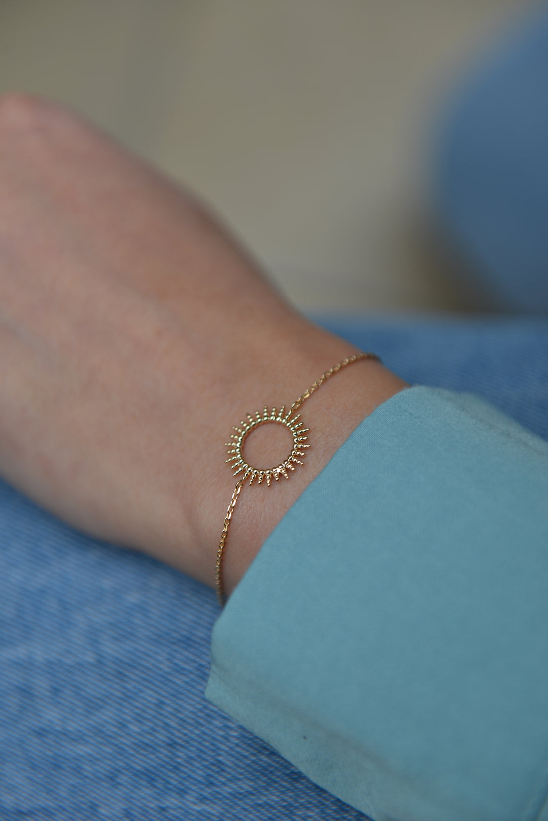 Bracelet Plaqué Or Hélios