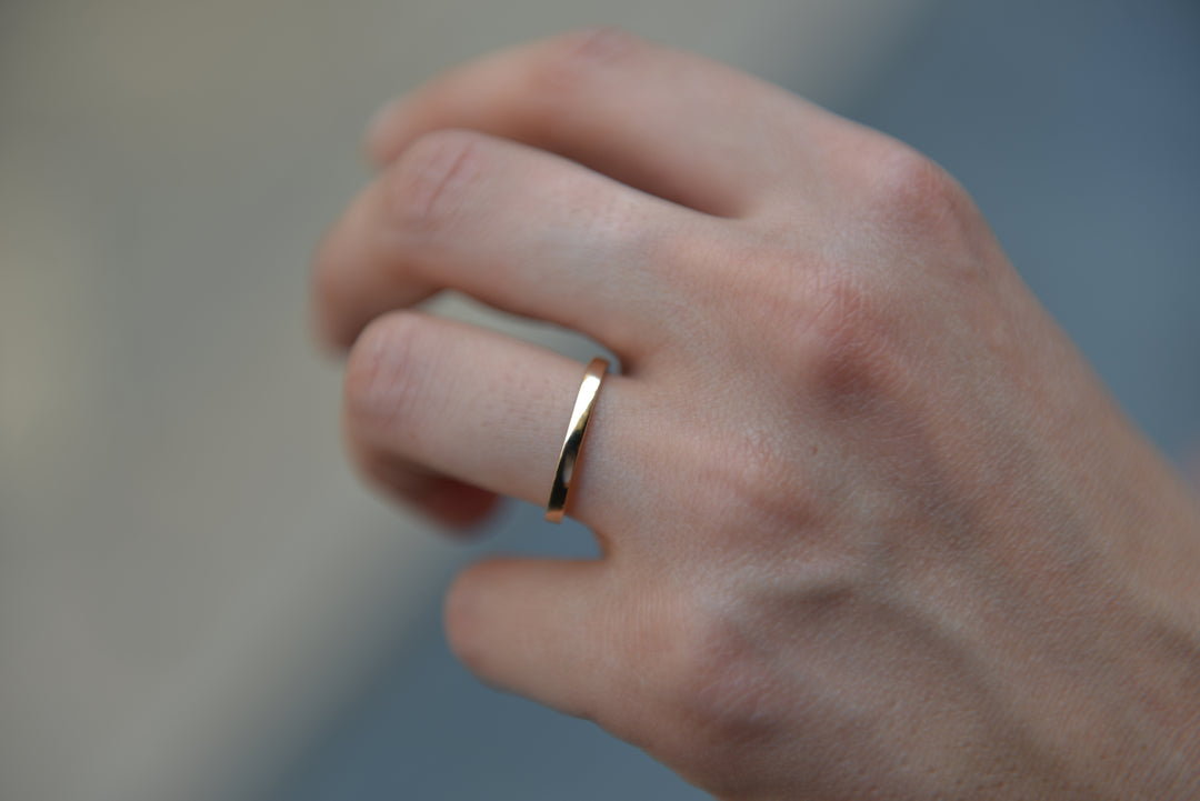 Bague Plaqué Or Anju