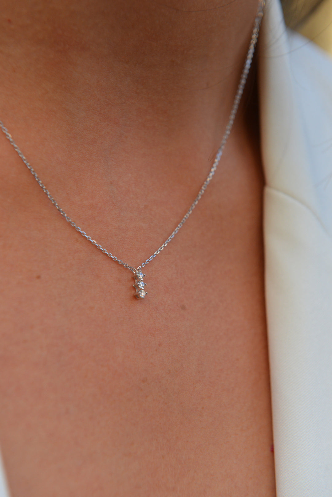 Collier Argent 925 & OZ Ezra