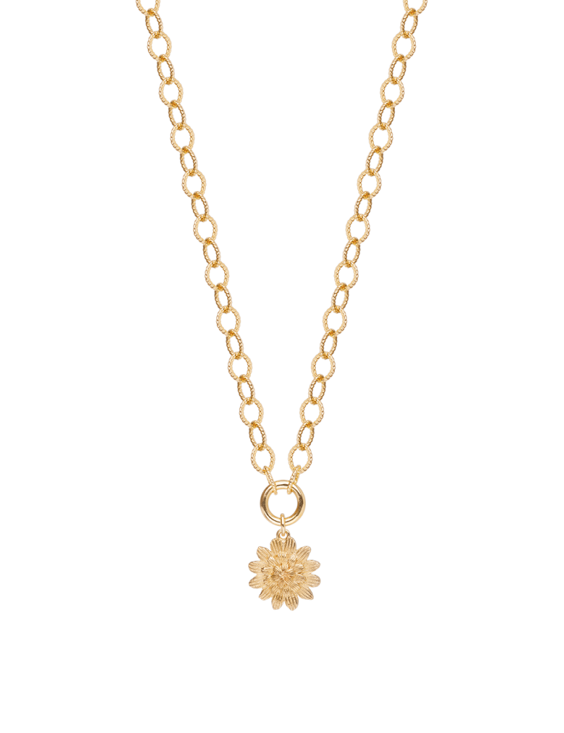 Collier Plaqué Or Origami Saunier