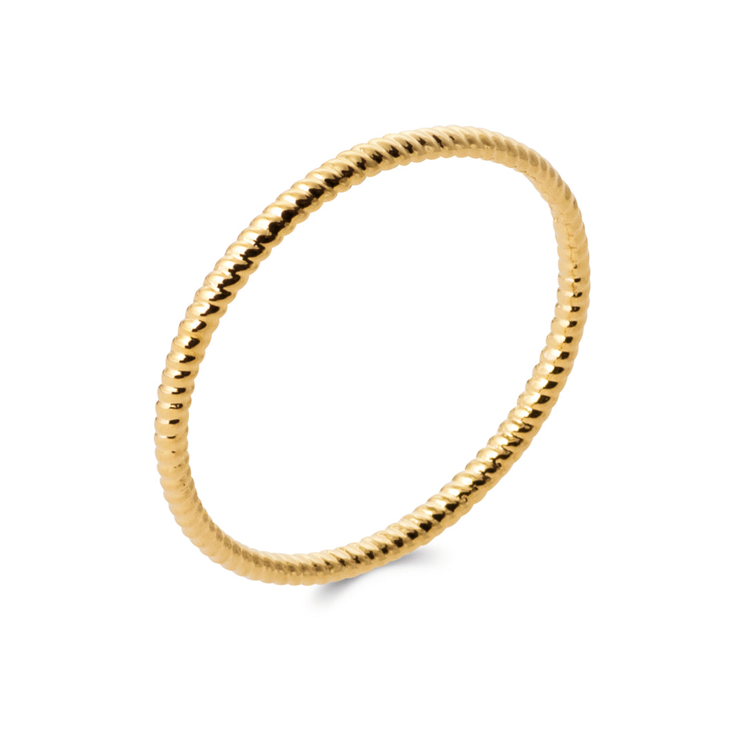 Bague Plaqué Or Capri